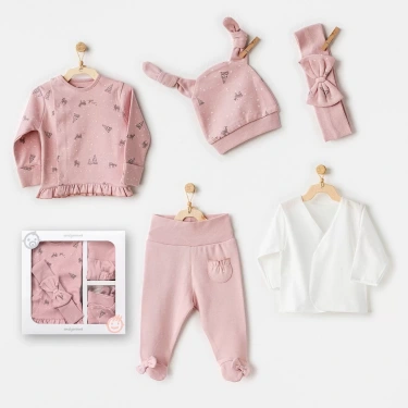 Puppy Gazelle 5li Hastane Çıkışı Pink