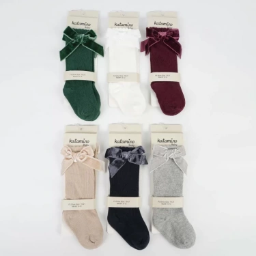 Rozi Aks. Kız Bebek Golf Çorap K12075 Asorti