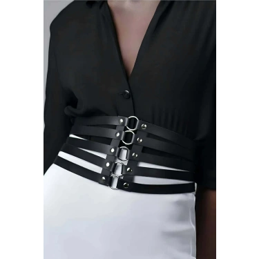 Şık Deri Korse Kemer - Brf472