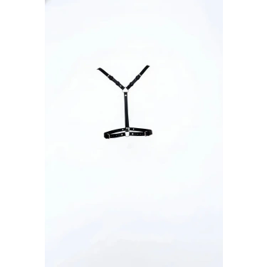 Siyah Kadın Kemer İnce Bantlı Vücut Aksesuarı - Brf155