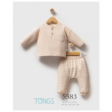 Tongs Baby College 2li Takım 5583 Kahverengi