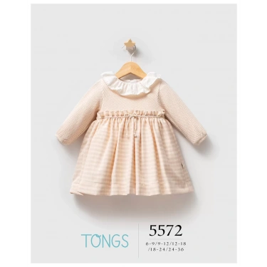Tongs Baby College Elbise 5572 Pudra