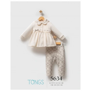 Tongs Baby Little Honey 3lü Takım 5634 Ekru