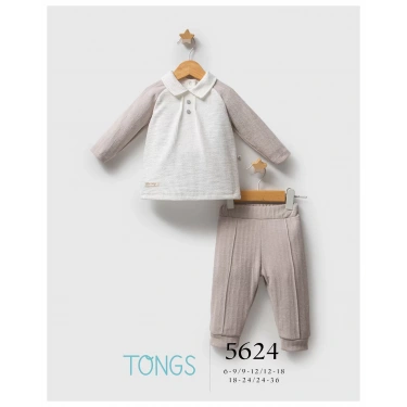 Tongs Baby Streamlined 2li Takım 5624 Gri