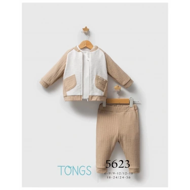 Tongs Baby Streamlined 3lü Takım 5623 Bej