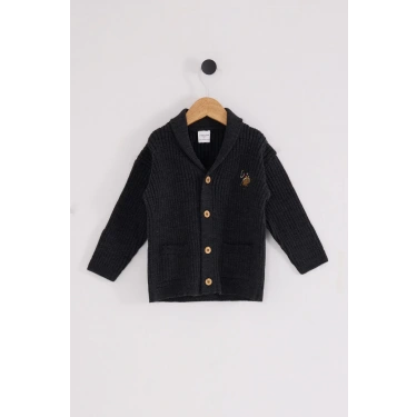 U.s. Polo Assn Bebek Hırka Usb2608 Antrasit Melanj