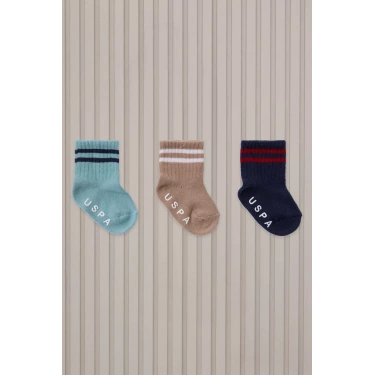 U.s. Polo Assn Erkek Bebek Çorap Usb2200 Su Yeşili