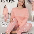 Boyraz 0284 Kadın Sandy Battal Uzun Kol Pijama Takımı