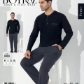 Boyraz 0404 Erkek Uzun Kol Pijama Takımı