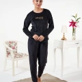 Estiva 25384 Uzun Kol Kadife Pijama Takımı