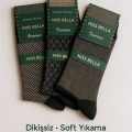 Missbella Bambu Desenli Erkek Çorap