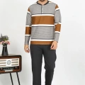 Moda Erkek Uzun Kol Penye Pijama Takım