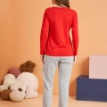 Pjs 28062 Kadın Patlı Pijama Takım