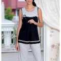 Şahinler Kadın Altı Puanlı Yazlık Pijama 21549