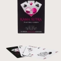 Sexy Görselli Oyun Kartı Kama Sutra Siyah Kırbaç Set