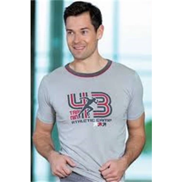 Berrak Erkek  43 Baskılı T-shirt 1038