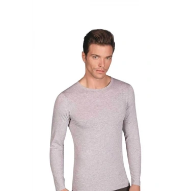 Berrak Erkek  Likralı Süprem Uzun Kol Bisiklet Yaka Badi 1025