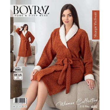 Boyraz 0040 Kadın Sharpi Welsolf Sabahlık