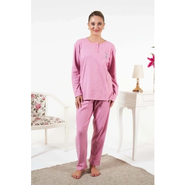 Estiva 25330 İnterlok Şardonlu Pijama Takımı