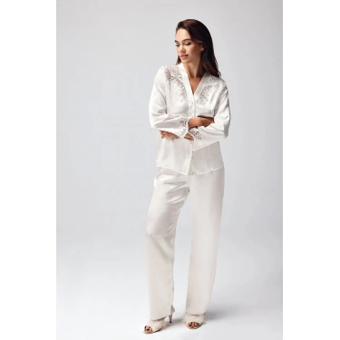 Freshness 9950-pt Saten Dantel Detaylı Pijama Takımı