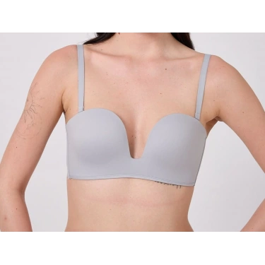 Freshness Msf05 Destekli V Dekolte Lazer Kesim Sütyen