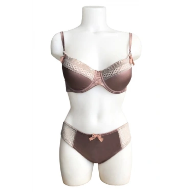 Night Flight Fırfırlı Destekli Kurdale Süslemeli Sütyen Takımı 2153