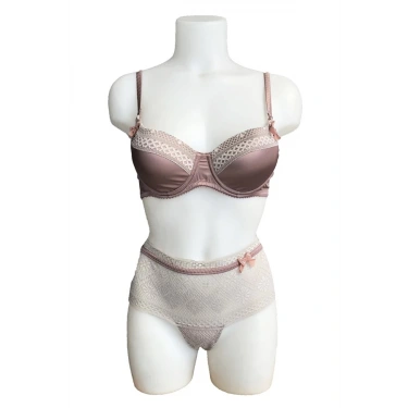 Night Flight Kurdele Süslemeli Desteksiz sütyen Takımı 2154