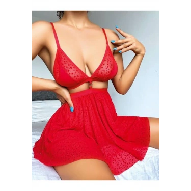 Nightlıght 3453 Fantazi Etek Takım