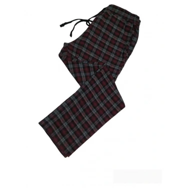 Pijalüx Erkek  Ekose Desen Tek Alt 2912