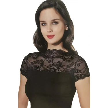 Şahinler Bayan Likralı Dantelli Atlet B624