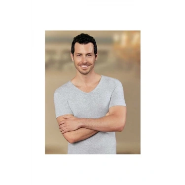 Şahinler V Yaka Licralı Kollu Atlet