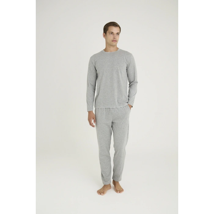 9222 Erkek O.yaka Pijama Takım