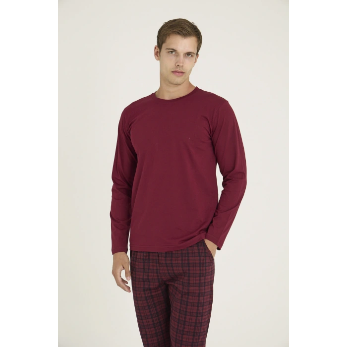 9273 Erkek O Yaka Pijama Takımı