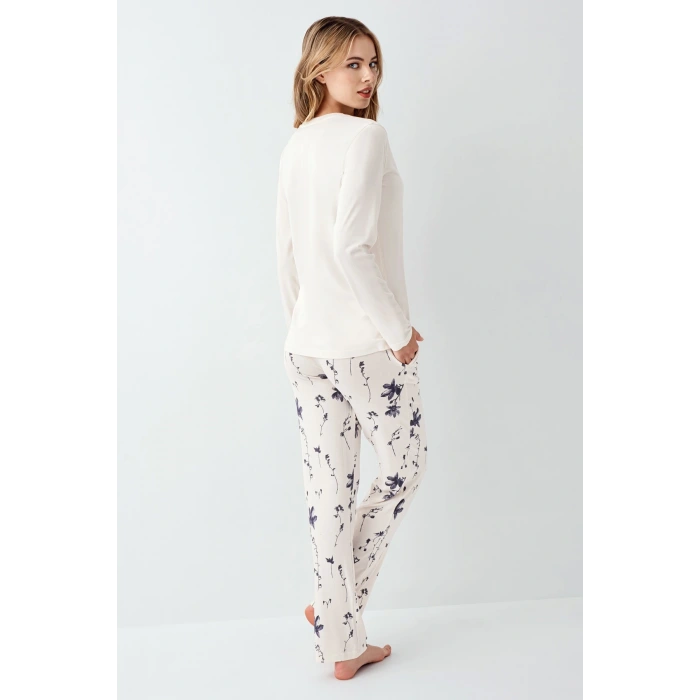Arnetta 3411-s Kadın Uzun Kol Pijama Takım