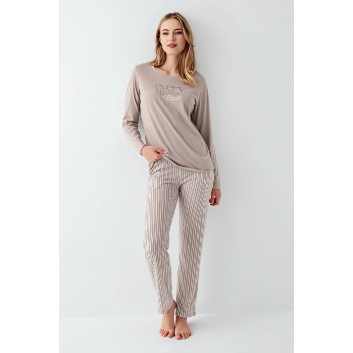 Arnetta 3424-s Kadın Uzun Kol Pijama Takım
