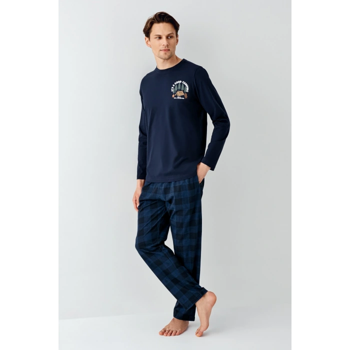 Arnetta 3500-s Erkek Uzun Kol Pijama Takım