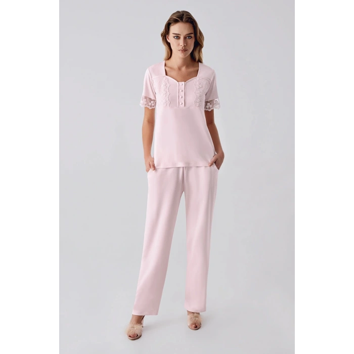 Freshness 321 Kadın Sabahlıklı Pijama Takımı