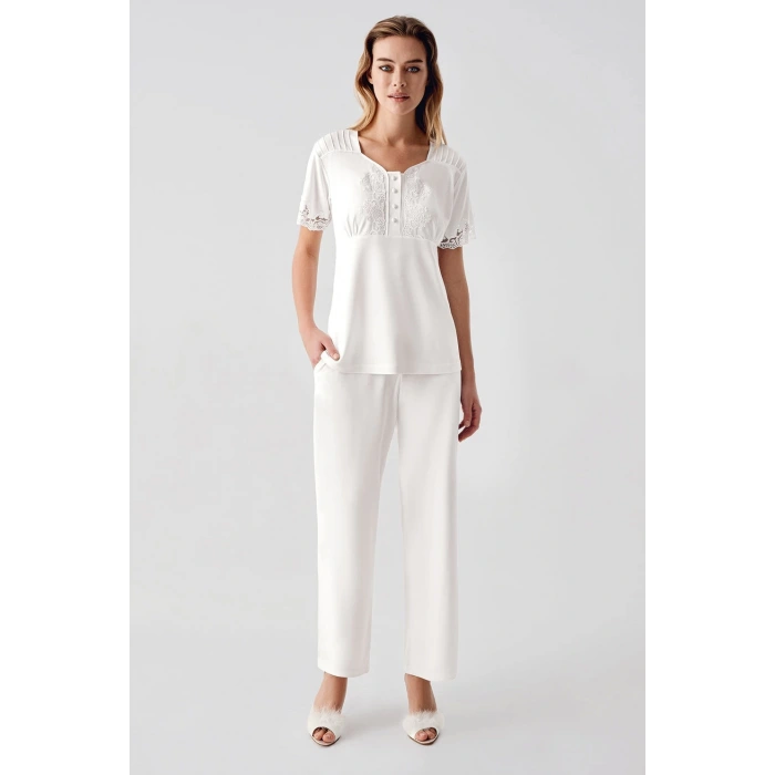 Freshness 322 Kadın Sabahlıklı Pijama Takımı