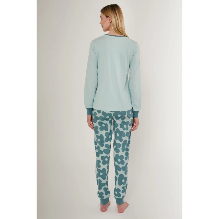 Roly Poly 3247-s Kadın Uzun Kol Pijama Takımı