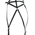 Çok Seksi Lastik Jartiyer Harness - Brf153