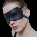 Düz Siyah Maske Uyku Gözlüğü