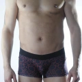 Erkek Daire Desenli Boxer