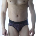 Erkek Daire Desenli Fantezi Jockstrap