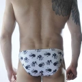 Erkek El Desenli Slip İç Çamaşırı