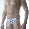 Erkek El Desenli Tanga İç Çamaşırı