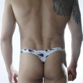 Erkek El Desenli Tanga İç Çamaşırı