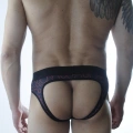 Erkek Fantezi Daire Desenli Jockstrap
