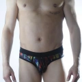 Erkek Fantezi Desenli Slip İç Giyim