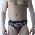 Erkek Fantezi Renkli Jockstrap İç Giyim