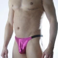 Erkek Fuşya Lame Brazillian Slip İç Giyim